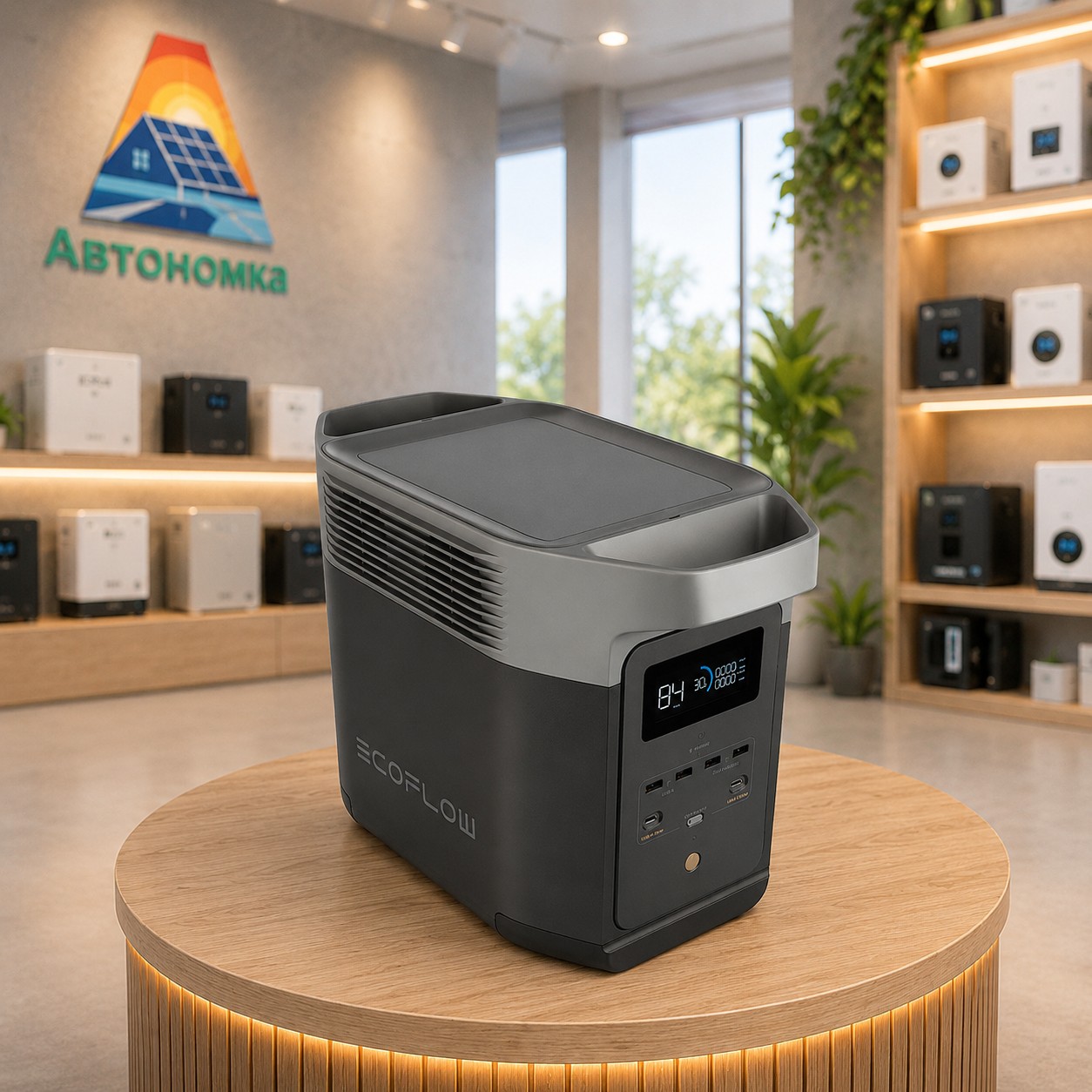 Зарядна станція EcoFlow Delta 2, 1800W, 1024Wh (EU)