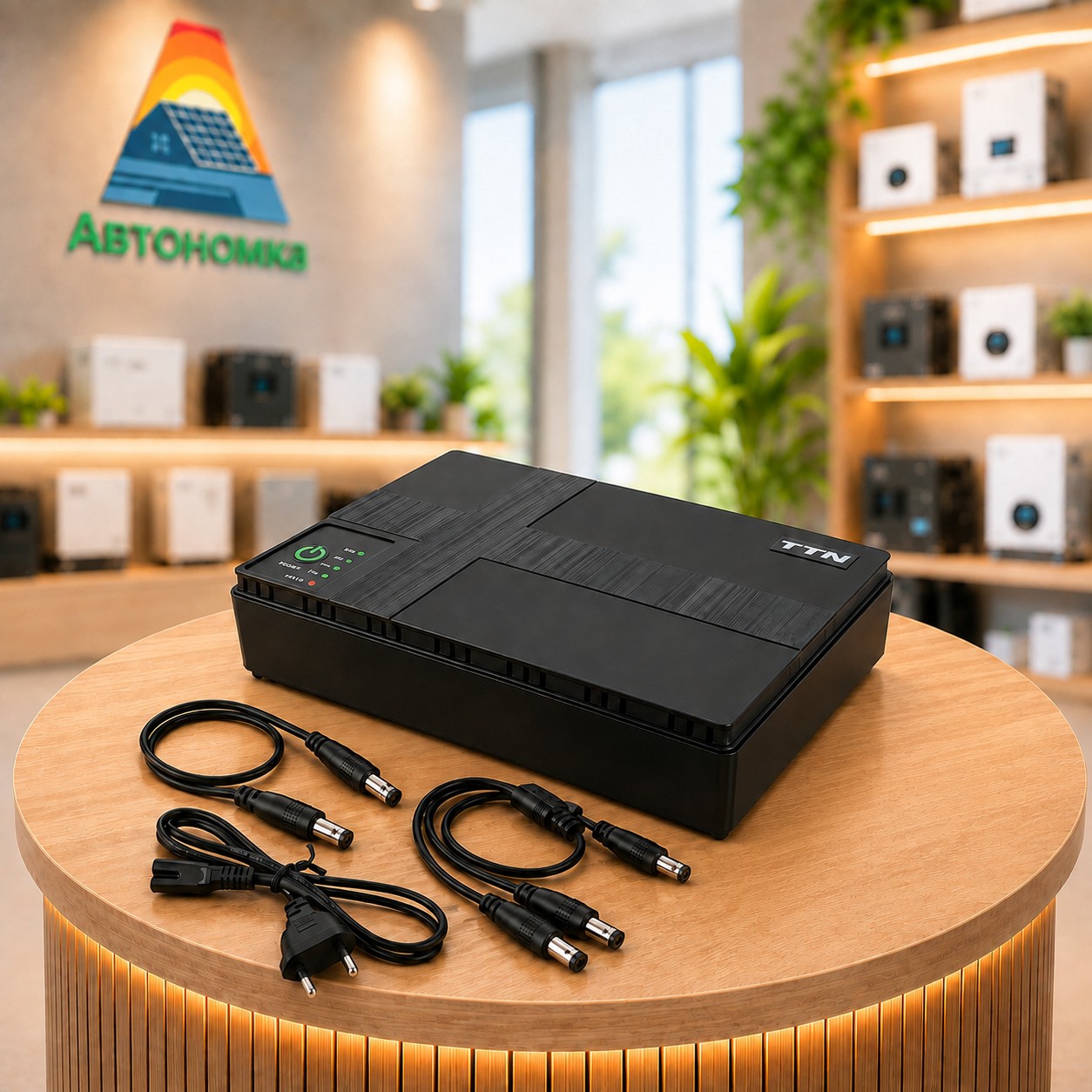 Безперебійник для роутера TTN DC1036P 12000 mAh DC Mini UPS for Wifi Router