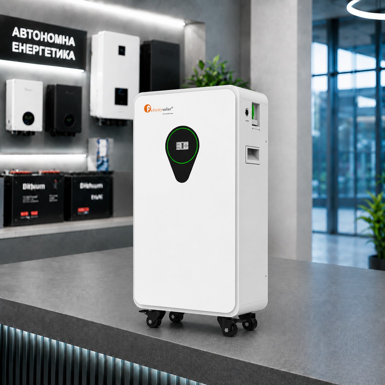 Акумуляторна батарея Felicity FLA48314-EU 51.2V 314Ah 16kWh LiFePO4, 435х880х247, 121.5 кг