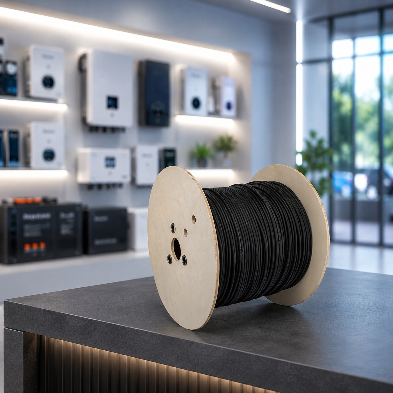 Сонячний кабель KBE 6 мм 1 м, Німеччина